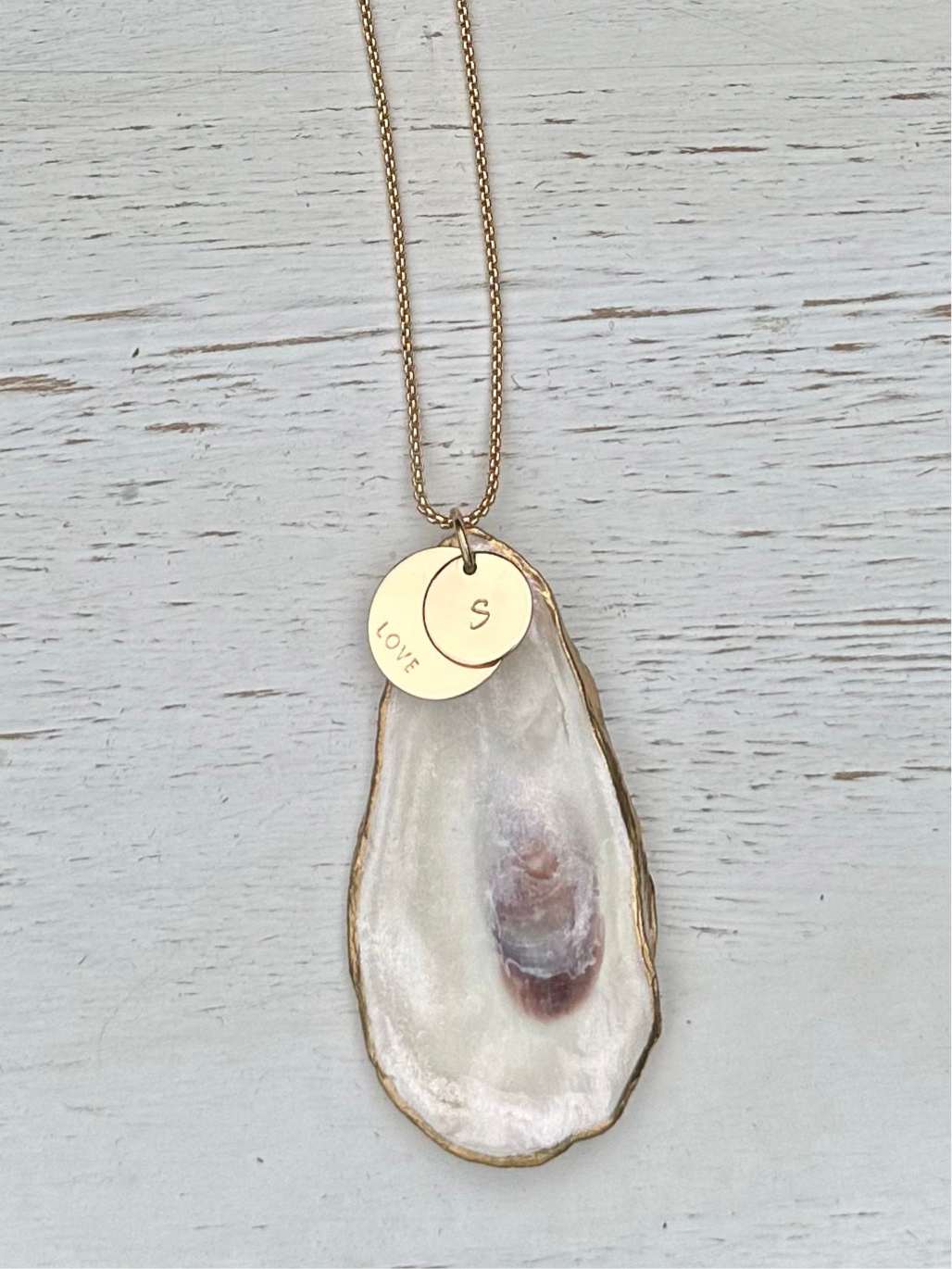 The Mamie Ruth Oyster Necklace