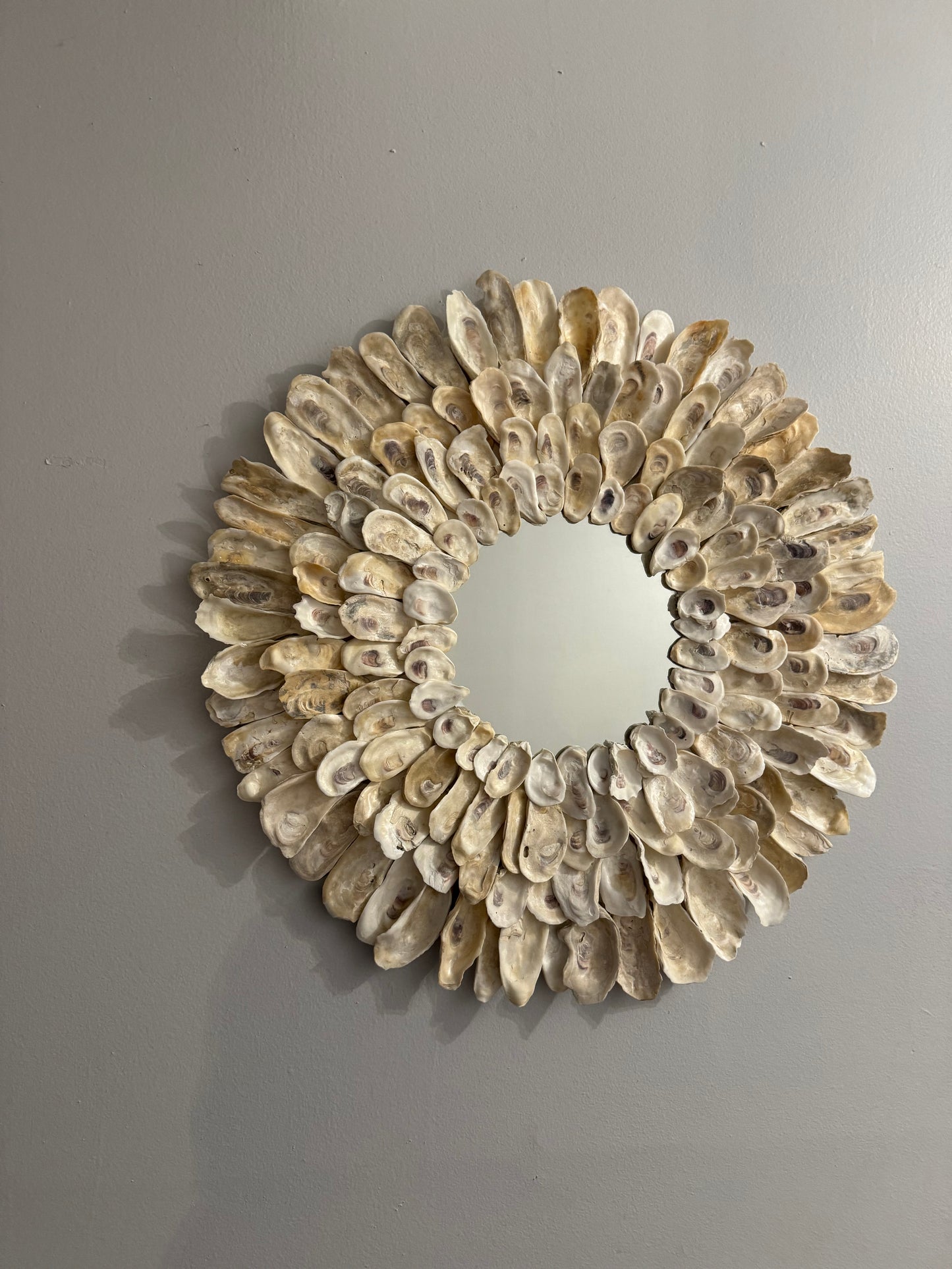 Handmade Oyster Mirror