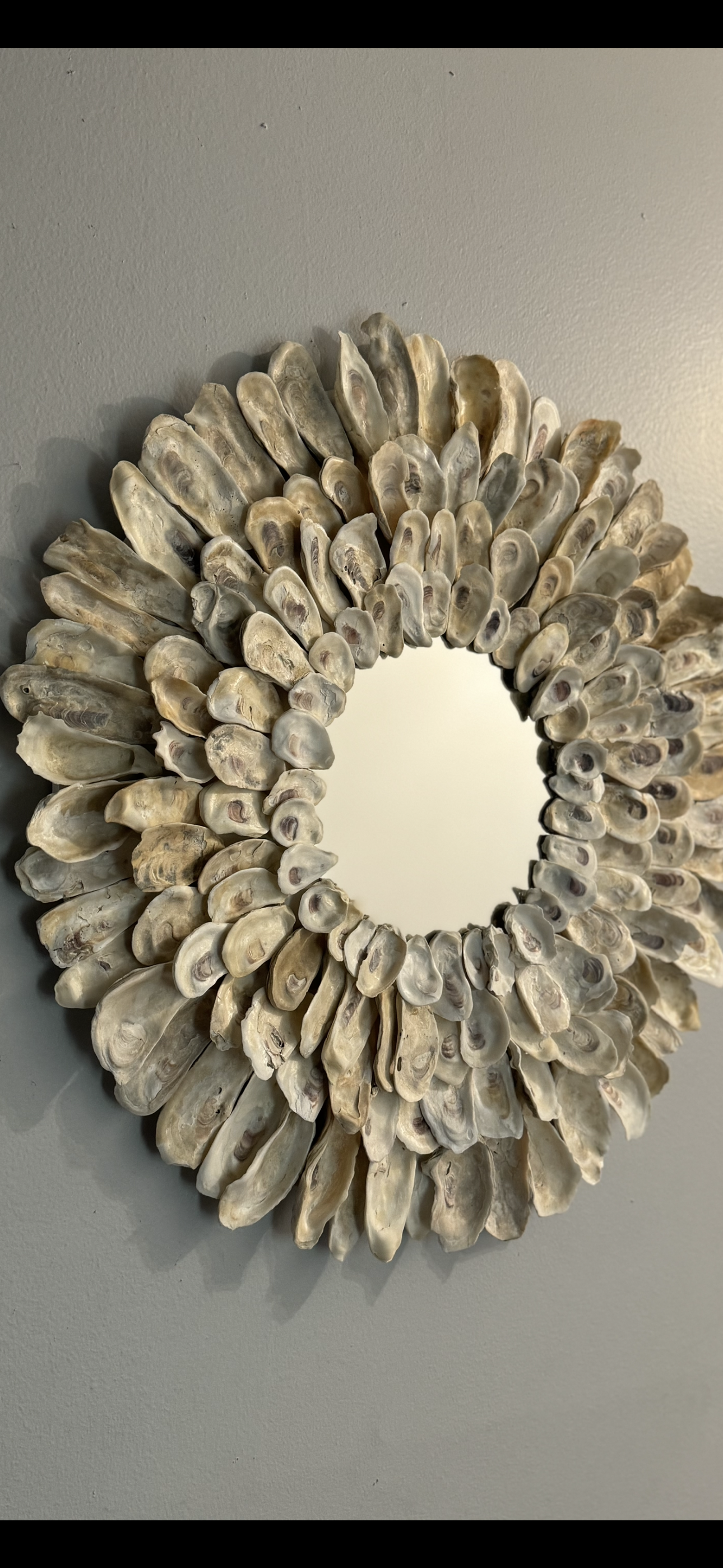 Handmade Oyster Mirror